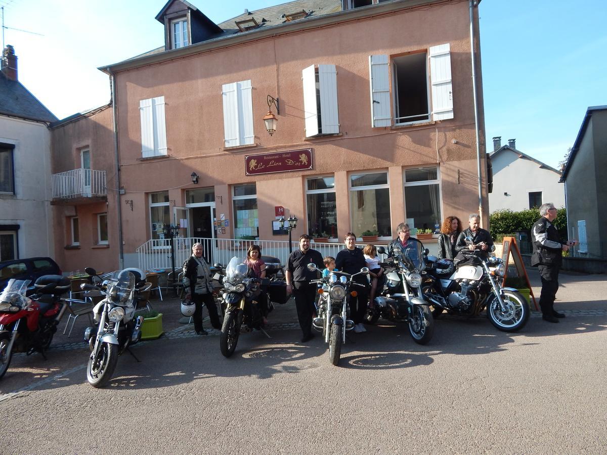 Le Lion D'Or Hotel Ouroux-en-Morvan Exterior foto