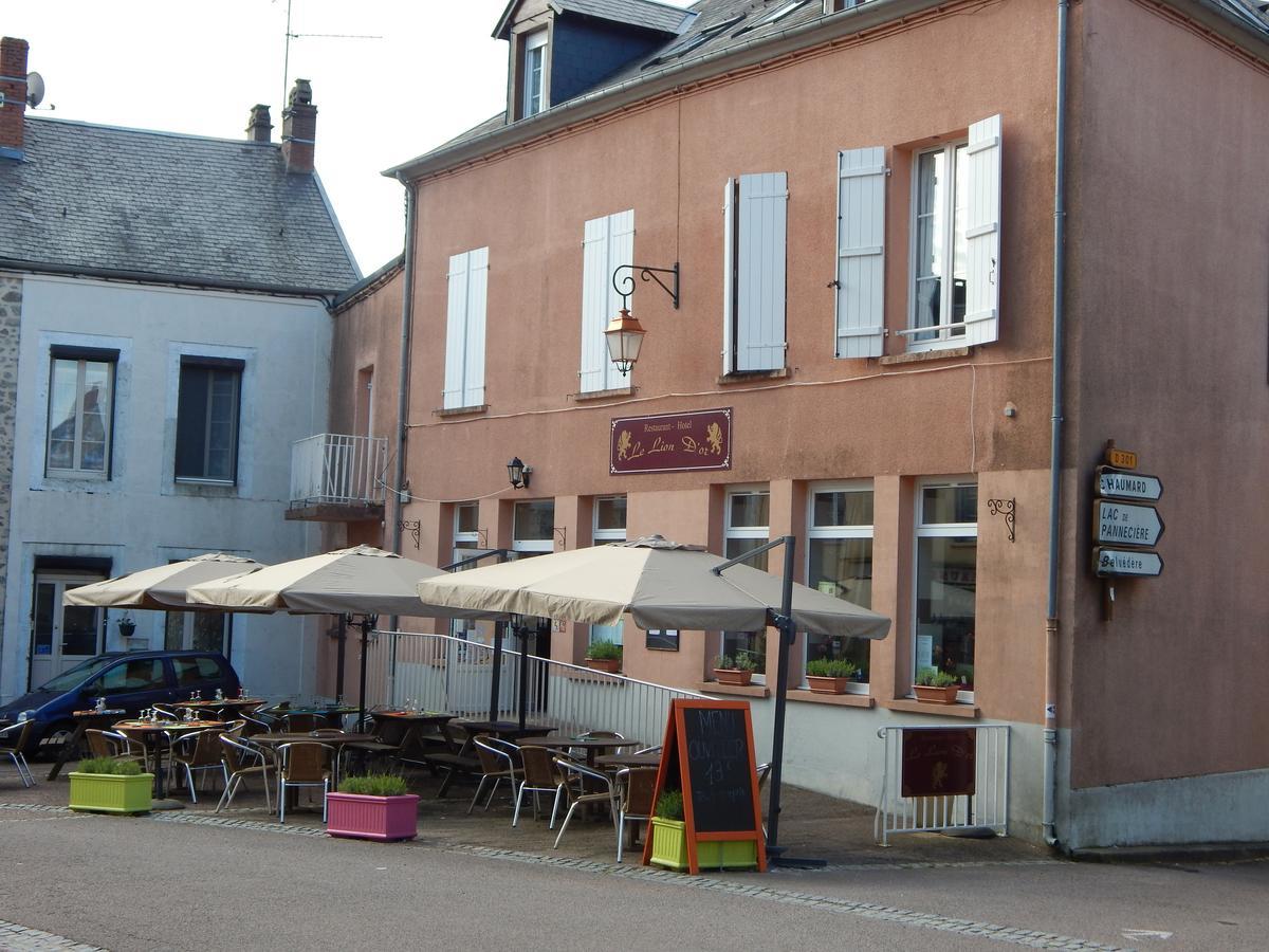 Le Lion D'Or Hotel Ouroux-en-Morvan Exterior foto