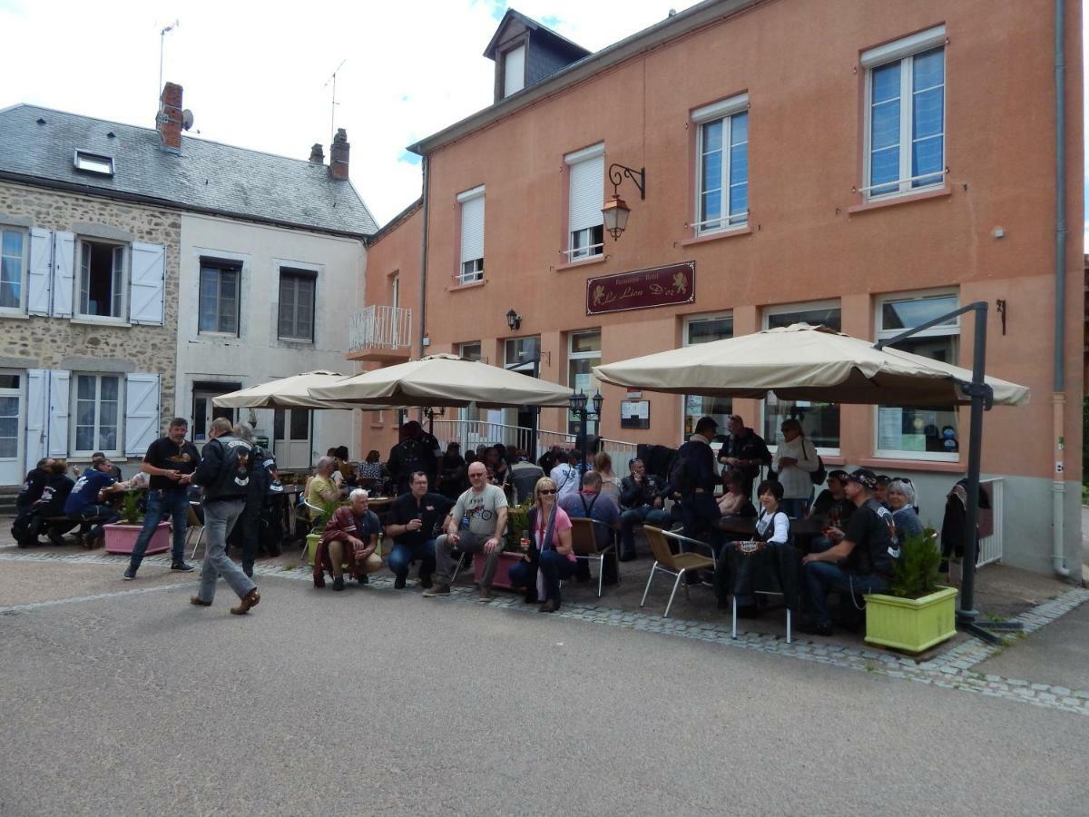 Le Lion D'Or Hotel Ouroux-en-Morvan Exterior foto