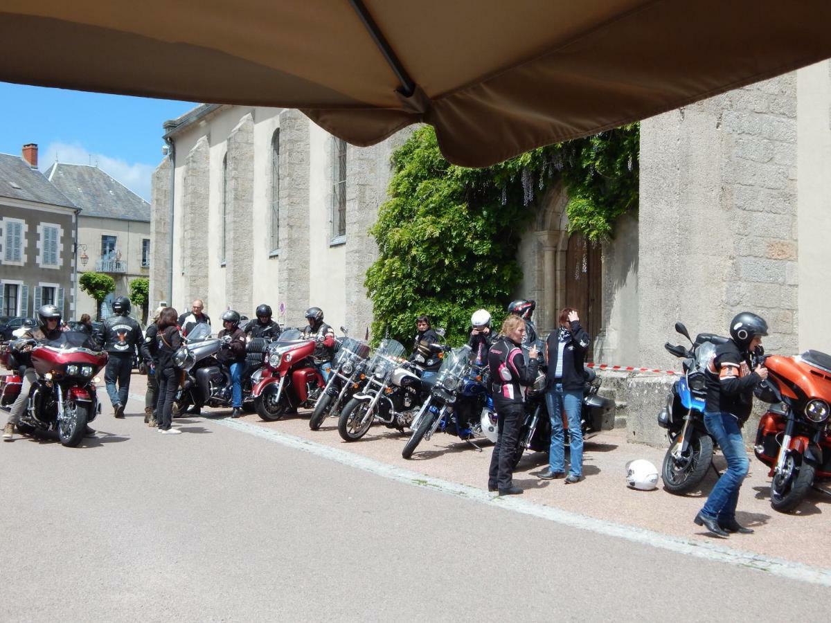 Le Lion D'Or Hotel Ouroux-en-Morvan Exterior foto