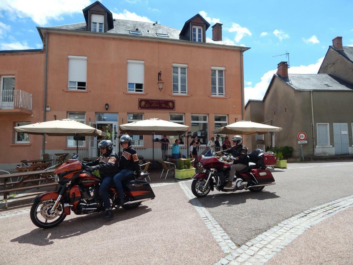 Le Lion D'Or Hotel Ouroux-en-Morvan Exterior foto