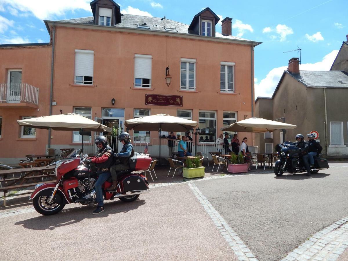 Le Lion D'Or Hotel Ouroux-en-Morvan Exterior foto