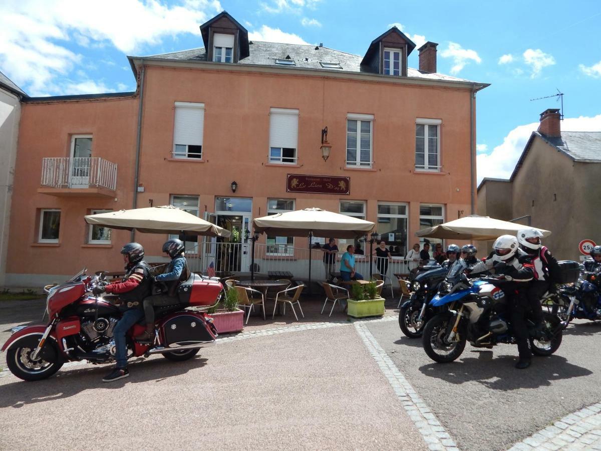 Le Lion D'Or Hotel Ouroux-en-Morvan Exterior foto